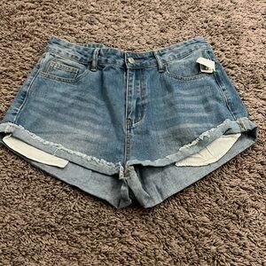 SHEIN denim shorts